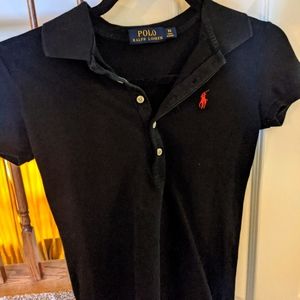 POLO Ralph Lauren Black Polo XS